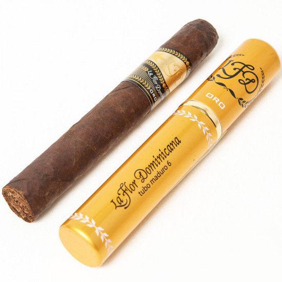 Сигары La Flor Dominicana Oro Maduro №6 Tubos в подарочной упаковке от La Flor Dominicana