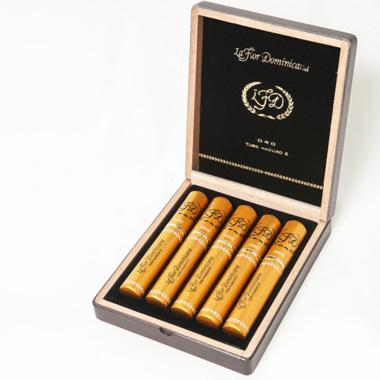 Сигары La Flor Dominicana Oro Maduro №6 Tubos в подарочной упаковке от La Flor Dominicana